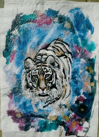 tigre a la riviere